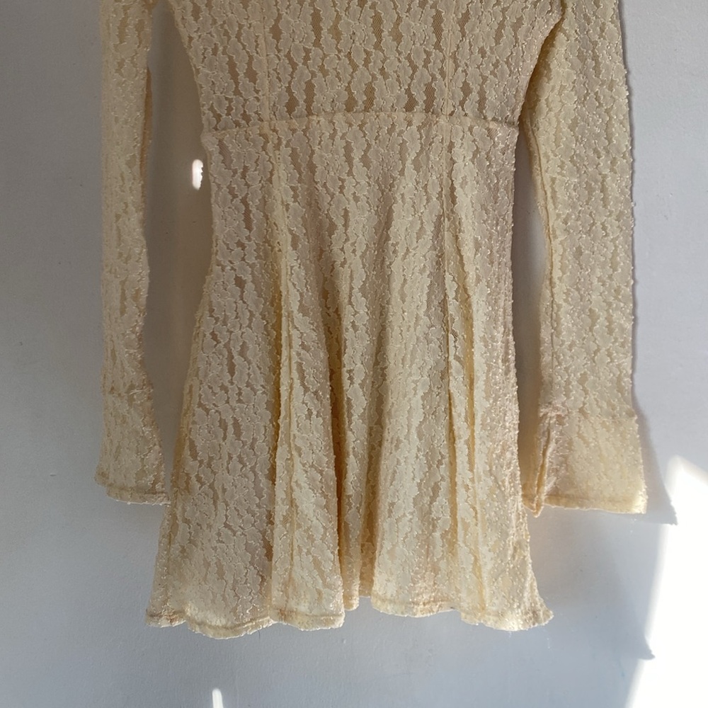 NWT Free People M Teen Witch Lace Dress. - Picture 11 of 14